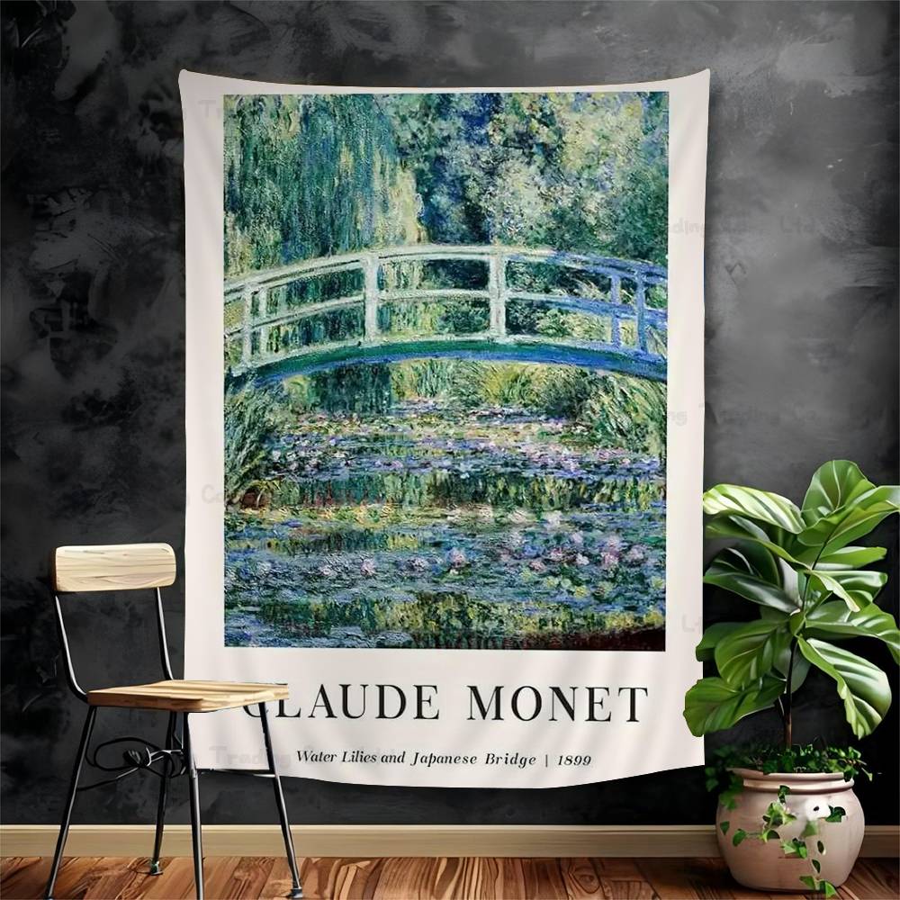 Claude Monet Retro Classic Oil Art Wildflower Anime Tapestry Hippie Flower Wall Carpets Dorm Decor Wall Hanging Home Decor 74x94cm(29x37in)
Claude Monet Retro Classic Oil Art Wildflower Anime Tapestry Hippie Flower Wall Carpets Dorm Decor Wall Hanging Home Decor 74x94cm(29x37in)