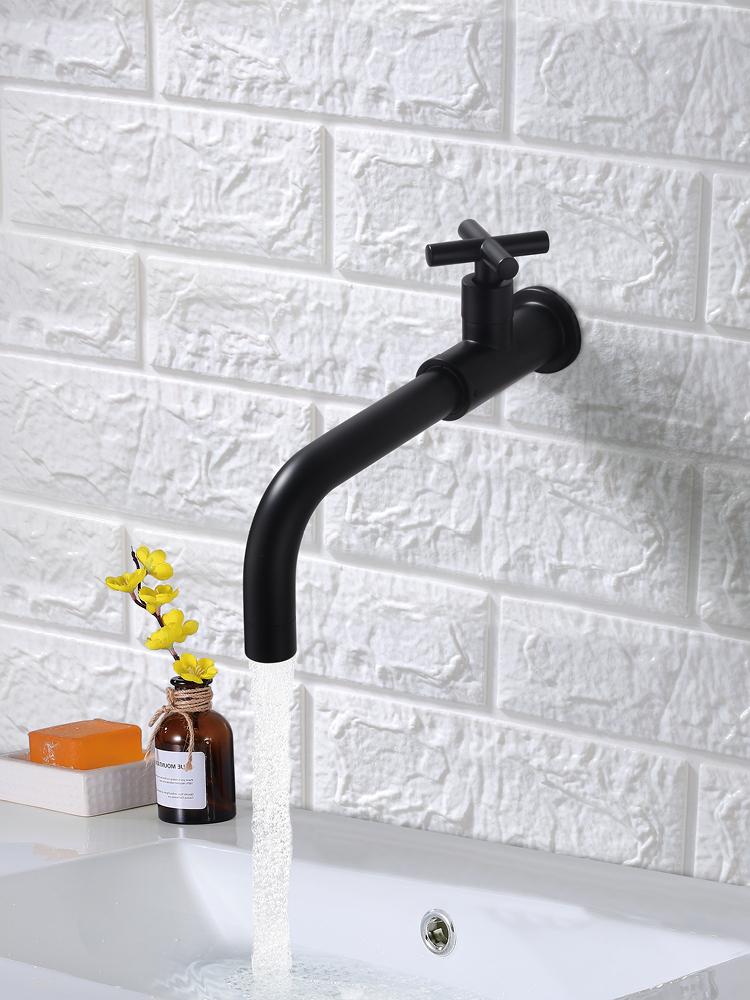 Wall Mounted Single Cold Kitchen Faucet Sink tap Kitchen Sink Tap 360 Degree Swivel Stainless Steel Out Door tap чорний
Wall Mounted Single Cold Kitchen Faucet Sink tap Kitchen Sink Tap 360 Degree Swivel Stainless Steel Out Door tap чорний