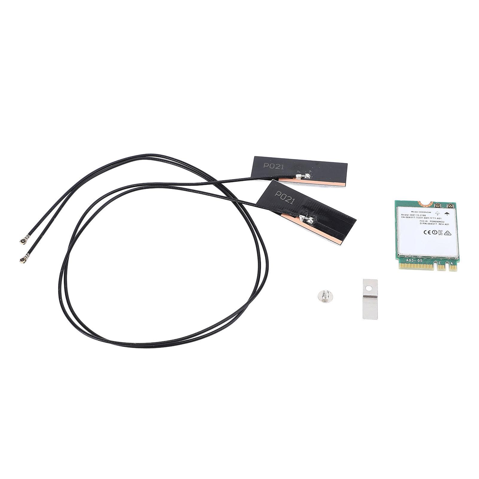 8260NGW AC Wireless Network Card NGFF M.2 Interface 867Mbps Laptop Module with Bluetooth 4.2 for
8260NGW AC Wireless Network Card NGFF M.2 Interface 867Mbps Laptop Module with Bluetooth 4.2 for