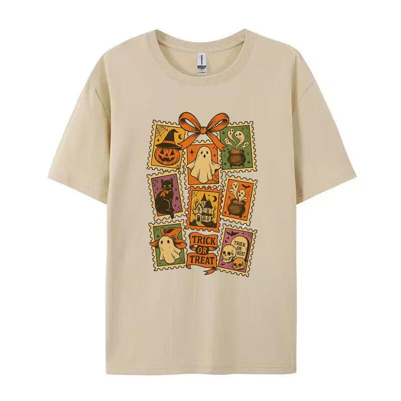 Vintage Halloween Cat Ghost Girly Preppy Tshirts Cute Mystical Witchy Shirt Short Sleeve Pumpkin Black Cat Tees Women Fall Tops 2XL
Vintage Halloween Cat Ghost Girly Preppy Tshirts Cute Mystical Witchy Shirt Short Sleeve Pumpkin Black Cat Tees Women Fall Tops 2XL
