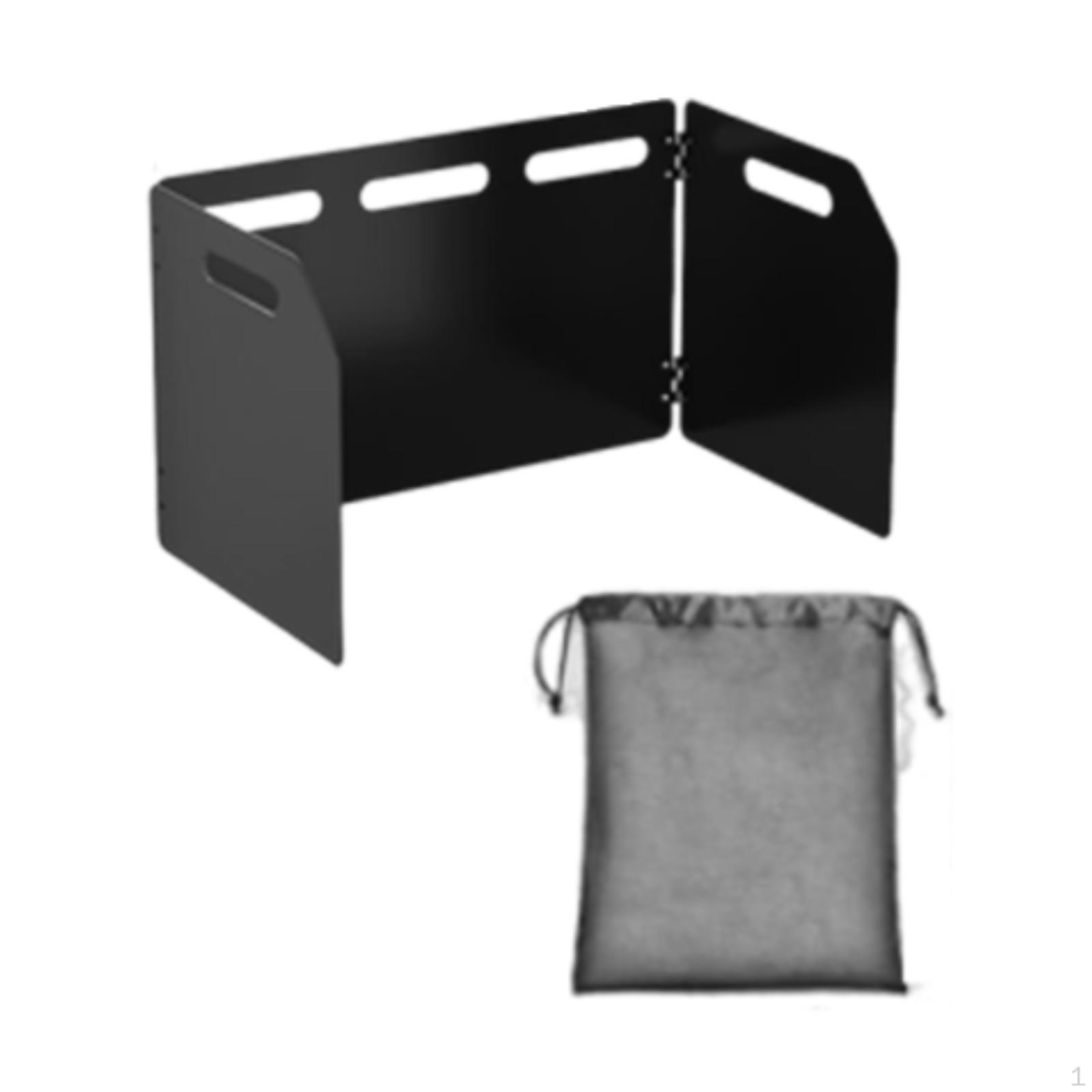 Camping Stove Windshield Outdoor Windscreen Foldable Convenient Compact Sturdy with Carrying 41x24.8x25cm
Camping Stove Windshield Outdoor Windscreen Foldable Convenient Compact Sturdy with Carrying 41x24.8x25cm