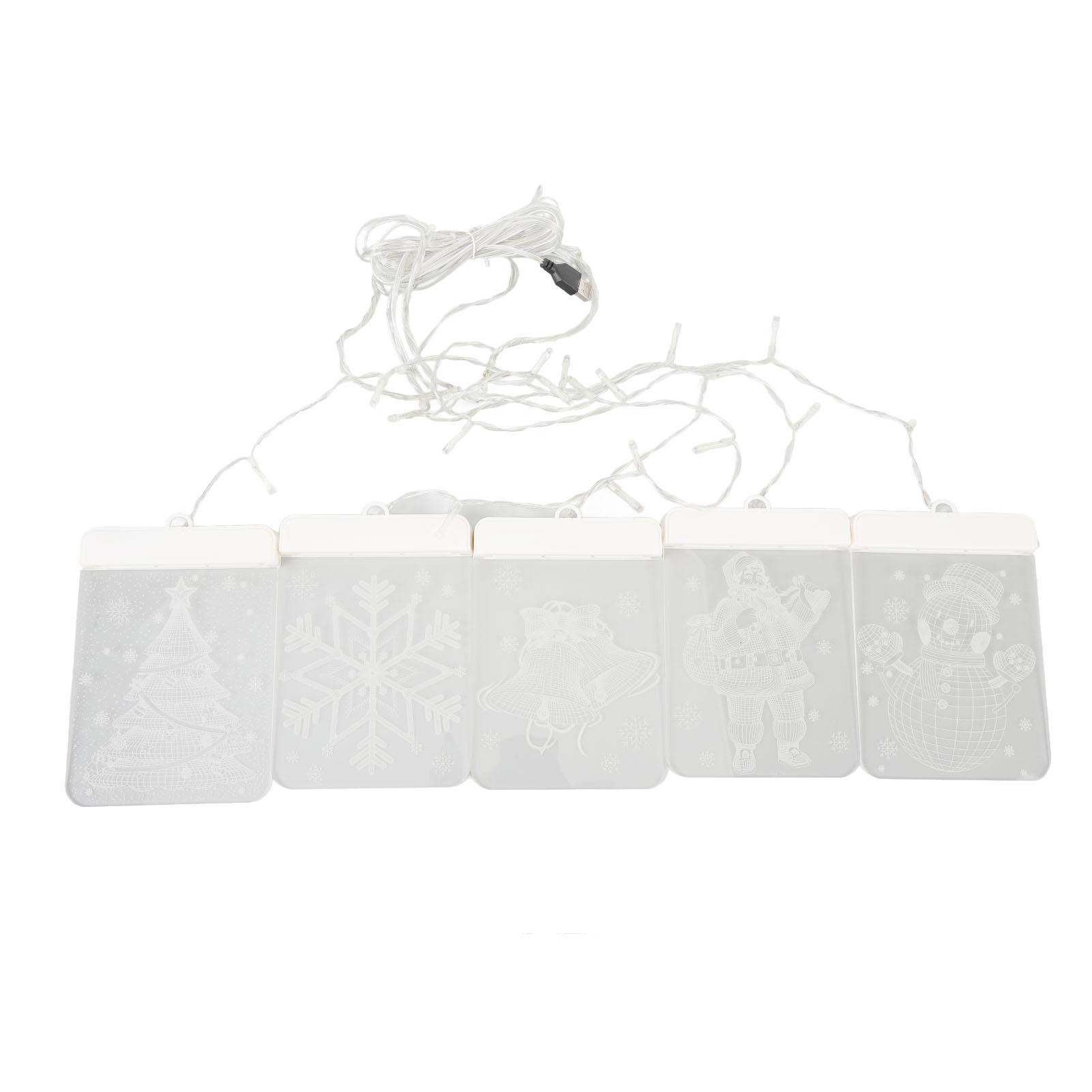 Christmas Decorative Window Light LED Various Laser Engraving Patterns Warm Light USB Charging
Christmas Decorative Window Light LED Various Laser Engraving Patterns Warm Light USB Charging