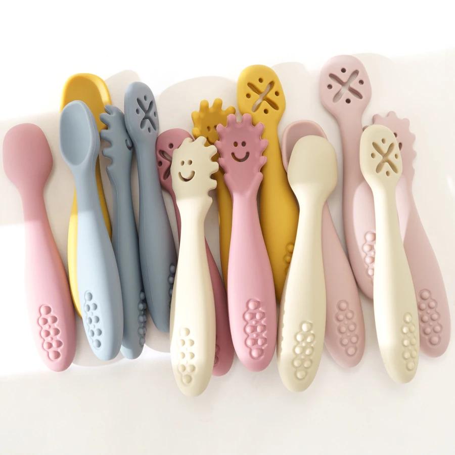 3PCS Cute Baby Learning Spoons Utensils Set Newborn Feeding Spoon Set Toddler Scoop Weaning Cutlery Children‘s Tablewar сірий
3PCS Cute Baby Learning Spoons Utensils Set Newborn Feeding Spoon Set Toddler Scoop Weaning Cutlery Children‘s Tablewar сірий