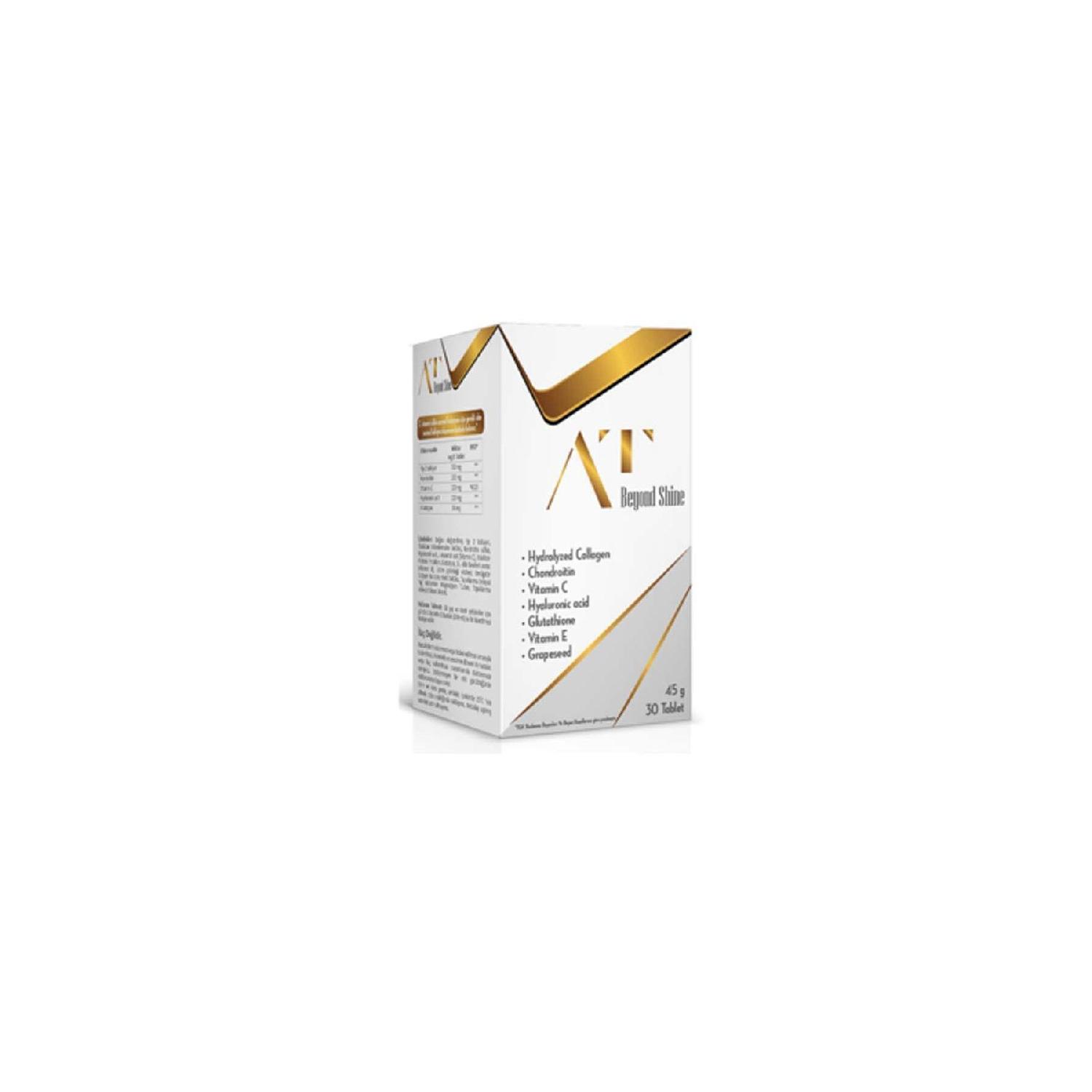 30 Tablets Reinforcing Food Containing Hydrolyized Collagen, Hyaluronic Acid And Glutathione
30 Tablets Reinforcing Food Containing Hydrolyized Collagen, Hyaluronic Acid And Glutathione