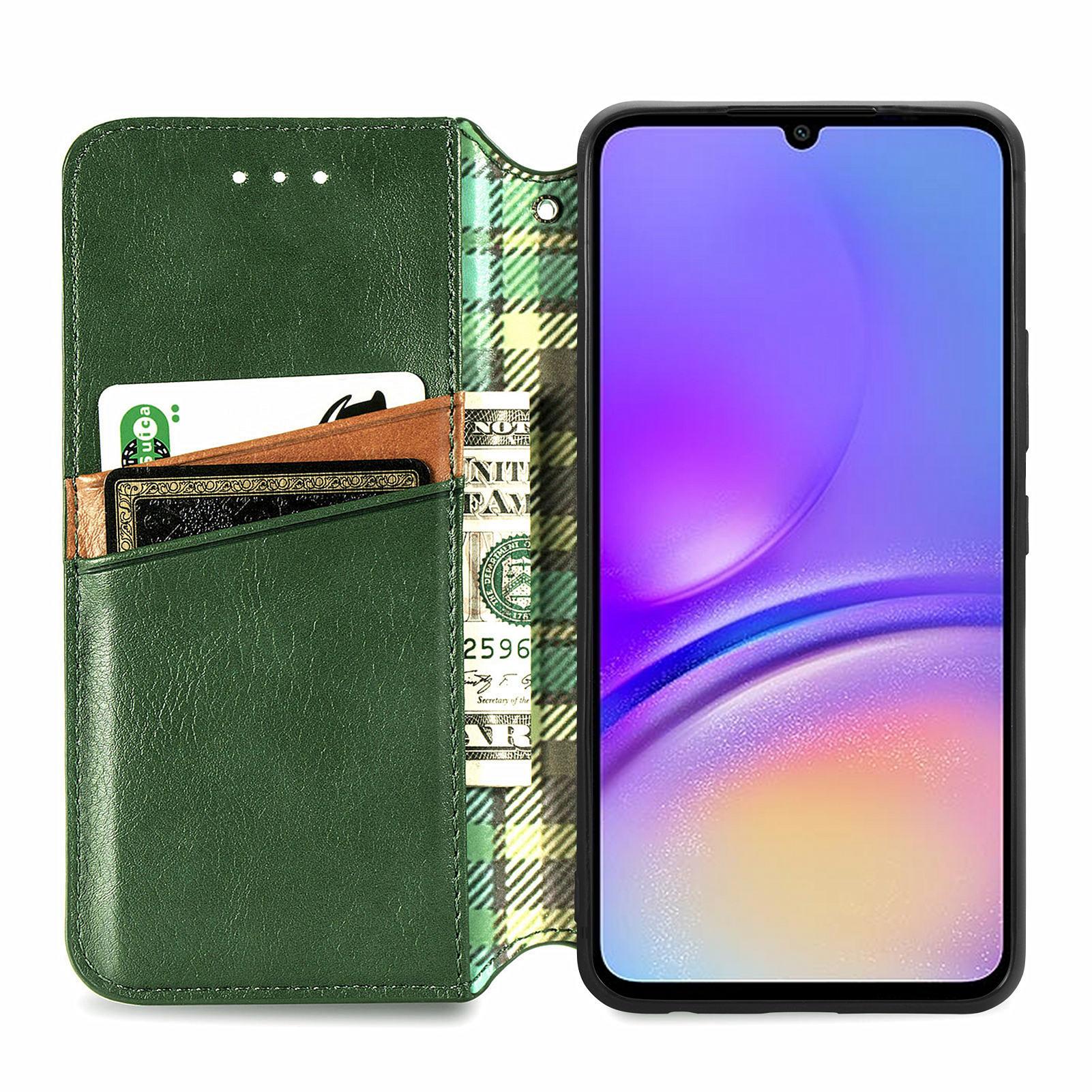 For Samsung Galaxy A05 4G PU Leather Case Rhombus Imprint Wallet Stand Phone Cover Green
For Samsung Galaxy A05 4G PU Leather Case Rhombus Imprint Wallet Stand Phone Cover Green