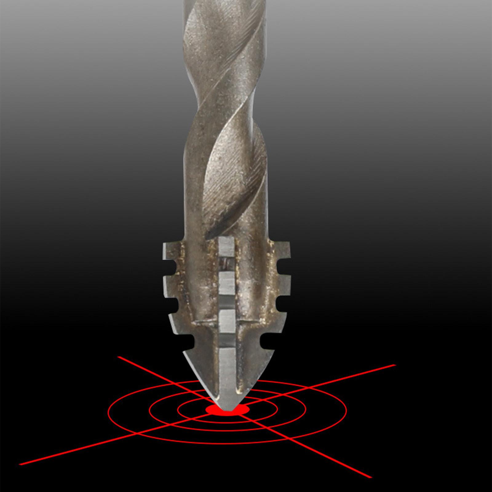 5Pcs Hex Shank Four Flute Sawtooth Eccentric Twist Drill Bits for Efficient Cutting On Tile Marble Ceramic and Concrete 6MM
5Pcs Hex Shank Four Flute Sawtooth Eccentric Twist Drill Bits for Efficient Cutting On Tile Marble Ceramic and Concrete 6MM