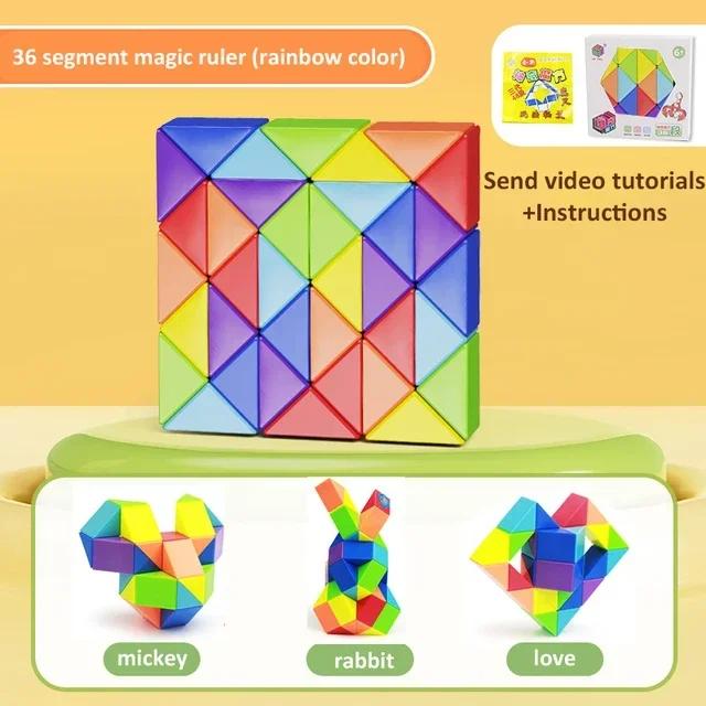3D Превращаемый Магический Куб Сегменты Волшебная Змея Многоцветная Головоломка Детская Образовательная Игрушка Детская Игра Подарок Игрушка для Дошкольника
3D Превращаемый Магический Куб Сегменты Волшебная Змея Многоцветная Головоломка Детская Образовательная Игрушка Детская Игра Подарок Игрушка для Дошкольника