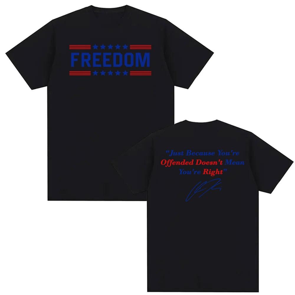 Just Charlie Kirk Freedom Tshirt for Men and Women Harajuku Fashion Aesthetics 2026 Summer Casual Vintage Pure Cotton Tshirt 4XL
Just Charlie Kirk Freedom Tshirt for Men and Women Harajuku Fashion Aesthetics 2026 Summer Casual Vintage Pure Cotton Tshirt 4XL