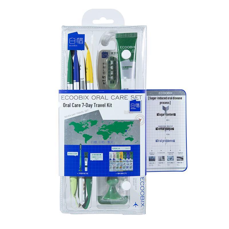 Baixi 7-Day Travel Oral Care Set
Baixi 7-Day Travel Oral Care Set