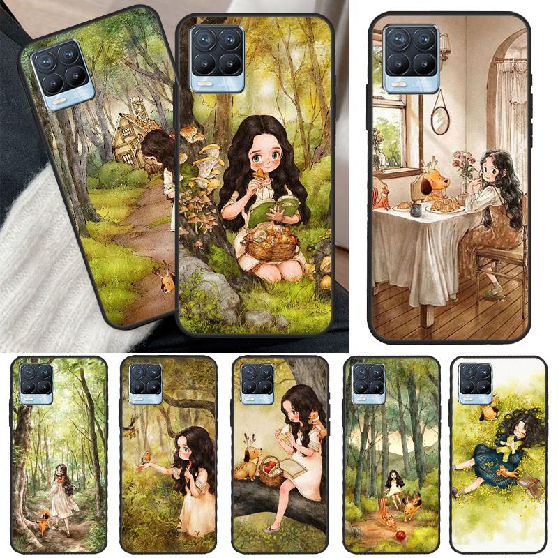 The Diary Of A Forest Girl For OnePlus 10 Pro 9 Pro 8T Nord2 9R Case For Realme GT 2 Pro 7 8 GT Neo2 9i 8i C21 Coque 
The Diary Of A Forest Girl For OnePlus 10 Pro 9 Pro 8T Nord2 9R Case For Realme GT 2 Pro 7 8 GT Neo2 9i 8i C21 Coque