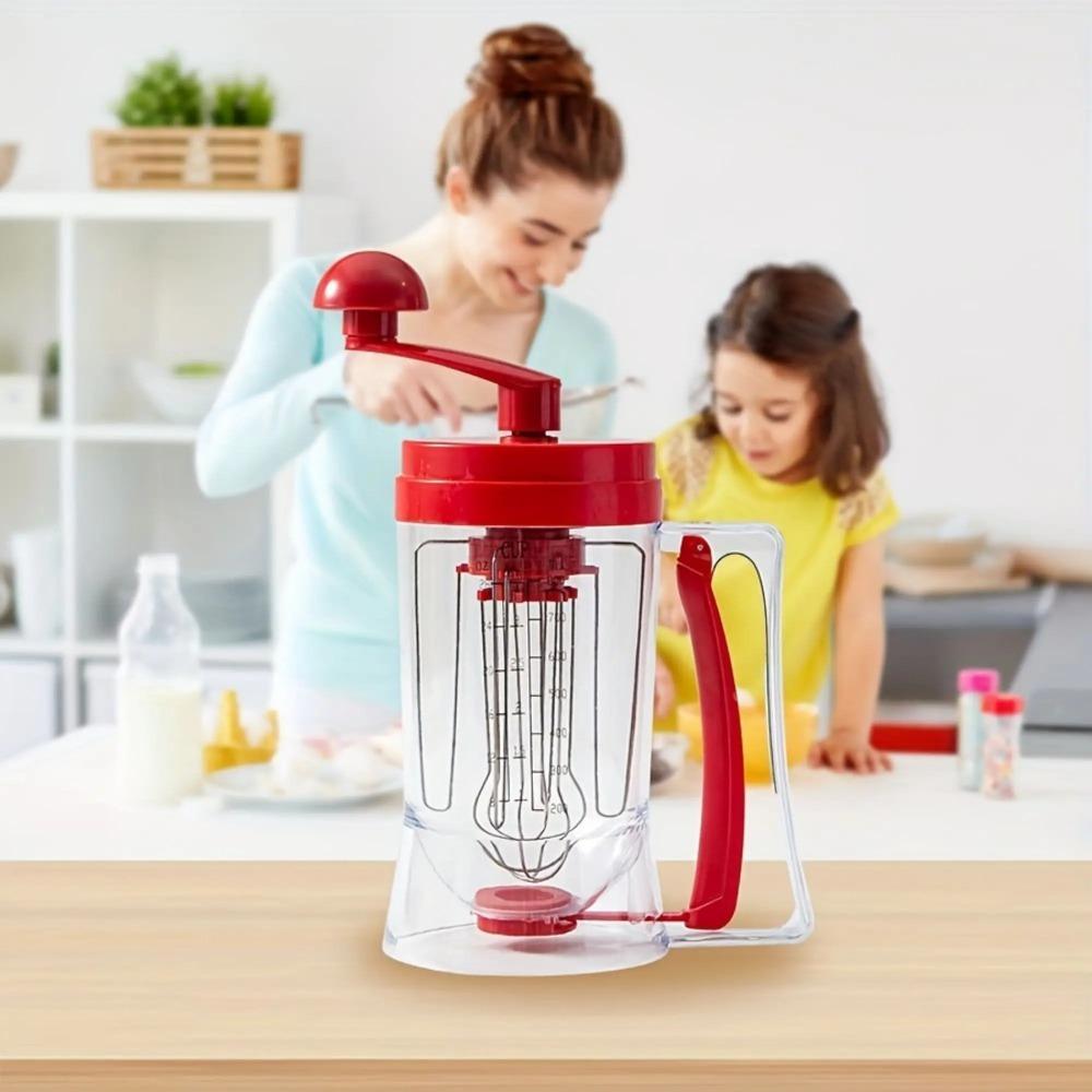 Hand Cranked Batter Dispenser Visible Body Batter Blenders Baking Tools Batter Mixer Pancake batter mixer
Hand Cranked Batter Dispenser Visible Body Batter Blenders Baking Tools Batter Mixer Pancake batter mixer