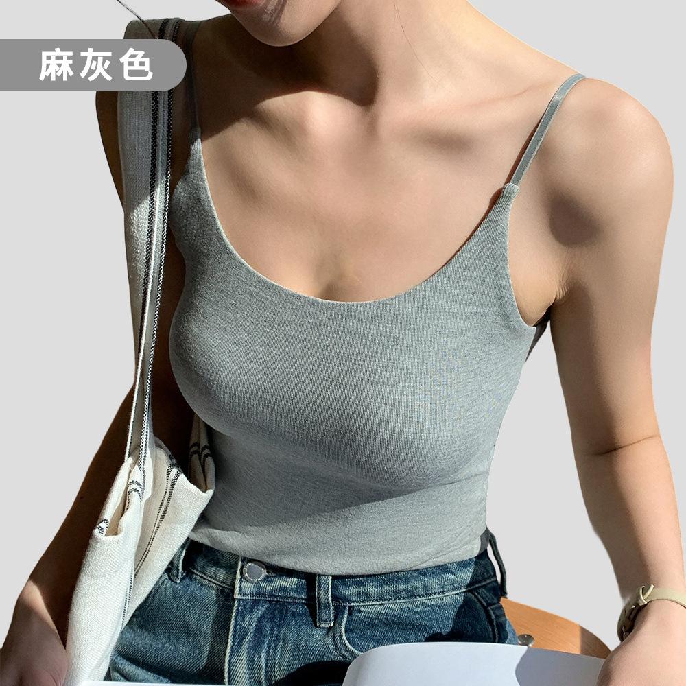Breathable Underwear Ice Silk 8839-2 Cool Jelly Women S Fixed Cup Sling Beautiful Back Seamless Small Sling Outer Wear Xl size 65-72.5kg хізер сірий колір
Breathable Underwear Ice Silk 8839-2 Cool Jelly Women S Fixed Cup Sling Beautiful Back Seamless Small Sling Outer Wear Xl size 65-72.5kg хізер сірий колір