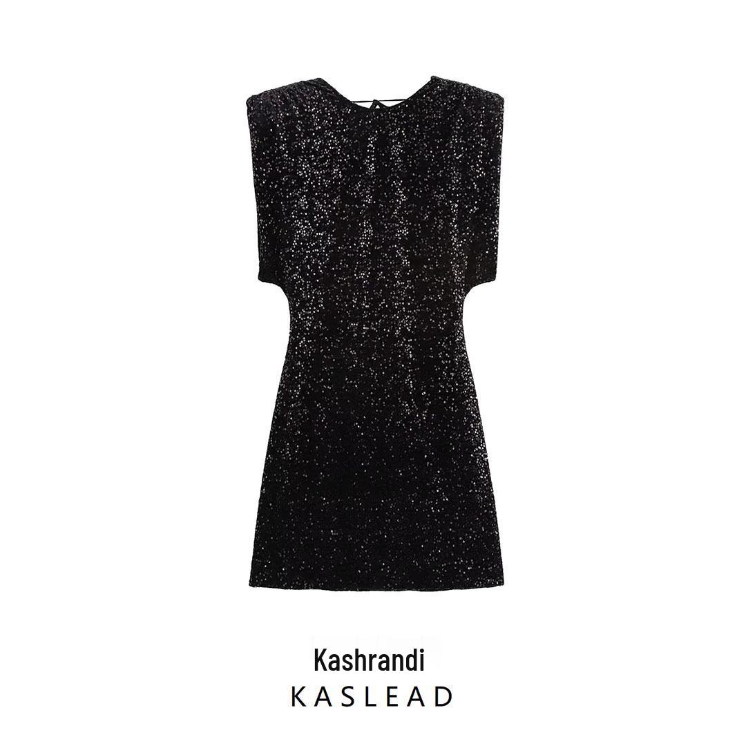 2024 Autumn Women s European and American Style Velvet Dress with Sequin Embellishments Extra Small
2024 Autumn Women s European and American Style Velvet Dress with Sequin Embellishments Extra Small