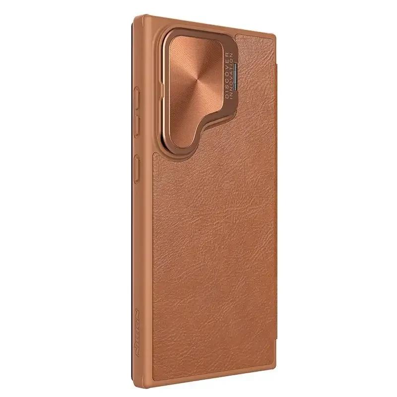 Nillkin Case For Samsung Galaxy S24 Ultra Flip Leather Case Slide Camera Cover Back Holder Case For Galaxy S24 Ultra коричневий
Nillkin Case For Samsung Galaxy S24 Ultra Flip Leather Case Slide Camera Cover Back Holder Case For Galaxy S24 Ultra коричневий