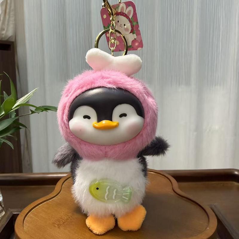 Creative Cute Vinyl Penguin Plush Doll Pendant Keychain Backpack Hangings Decoration Gifts
Creative Cute Vinyl Penguin Plush Doll Pendant Keychain Backpack Hangings Decoration Gifts