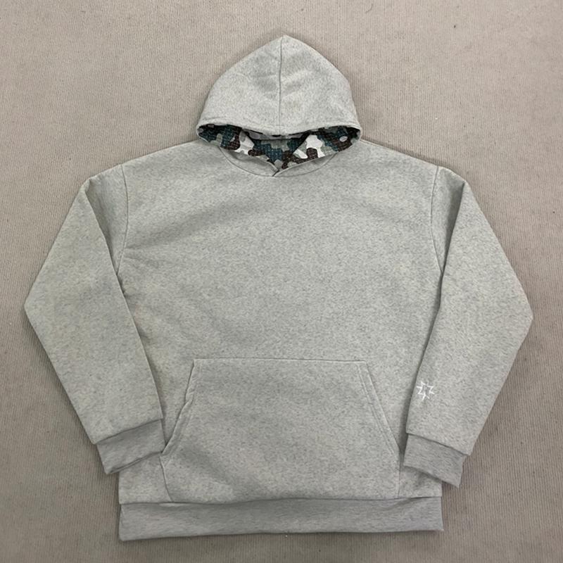 Европейская и американская классическая мода осень-зима, камуфляжная толстовка с капюшоном и длинными рукавами, красивая спереди и сзади, повседневная мужская толстовка L серый
Европейская и американская классическая мода осень-зима, камуфляжная толстовка с капюшоном и длинными рукавами, красивая спереди и сзади, повседневная мужская толстовка L серый