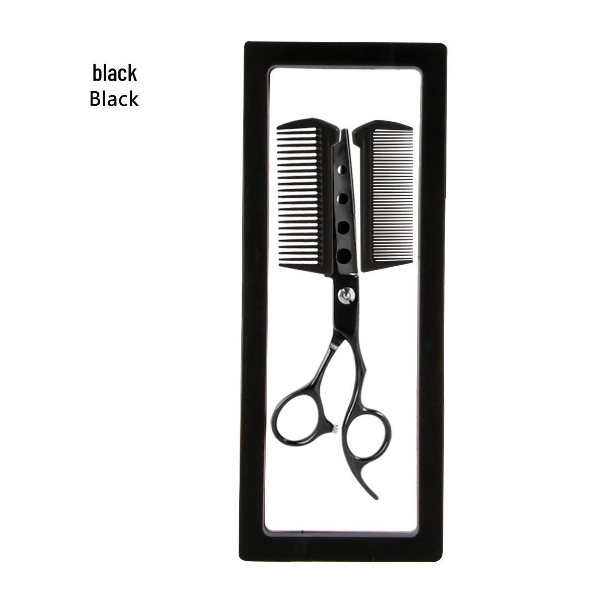 Многофункциональный набор парикмахерских расчесок и ножниц для стрижки волос
Многофункциональный набор парикмахерских расчесок и ножниц для стрижки волос