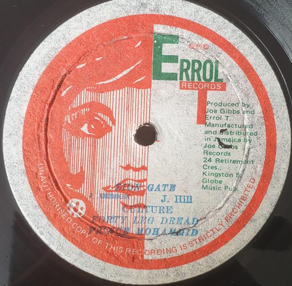 12inch Record CULTURE PRINCE MOHAMMED JOE GIB Zion Gate Forty Leg Dread NONE Errol T Records 1977 Jamaica Reggae Ska Dub Used
12inch Record CULTURE PRINCE MOHAMMED JOE GIB Zion Gate Forty Leg Dread NONE Errol T Records 1977 Jamaica Reggae Ska Dub Used
