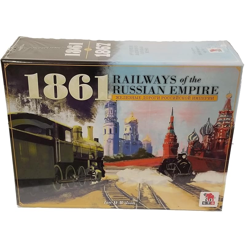 Настольные игры 1861/1867 - 1861: Железные дороги Российской империи & 1867: канадские железные дороги гранд транк игра 3-6 игроков 240 минут время игры
Настольные игры 1861/1867 - 1861: Железные дороги Российской империи & 1867: канадские железные дороги гранд транк игра 3-6 игроков 240 минут время игры