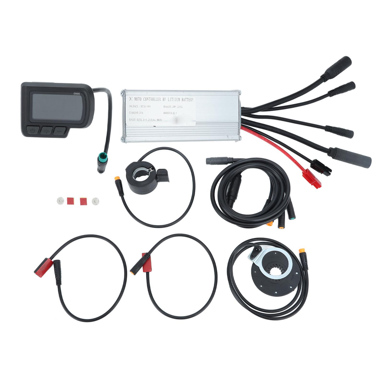 25A 750W Electric Bike Controller Kit Motor Controller with Waterproof EN06 Display Panel for Modification
25A 750W Electric Bike Controller Kit Motor Controller with Waterproof EN06 Display Panel for Modification