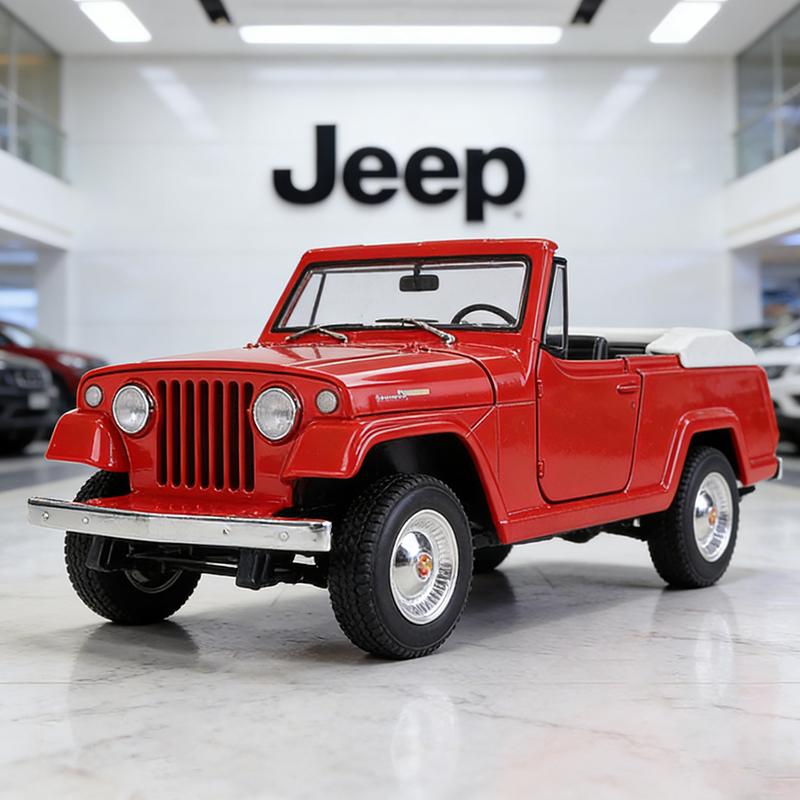 WELLY 1:24 Jeep Jeepster Commando 1967 Alloy Car Diecasts & Toy Vehicles Car Model Miniature Scale Model Car Toy For Children червоний
WELLY 1:24 Jeep Jeepster Commando 1967 Alloy Car Diecasts & Toy Vehicles Car Model Miniature Scale Model Car Toy For Children червоний