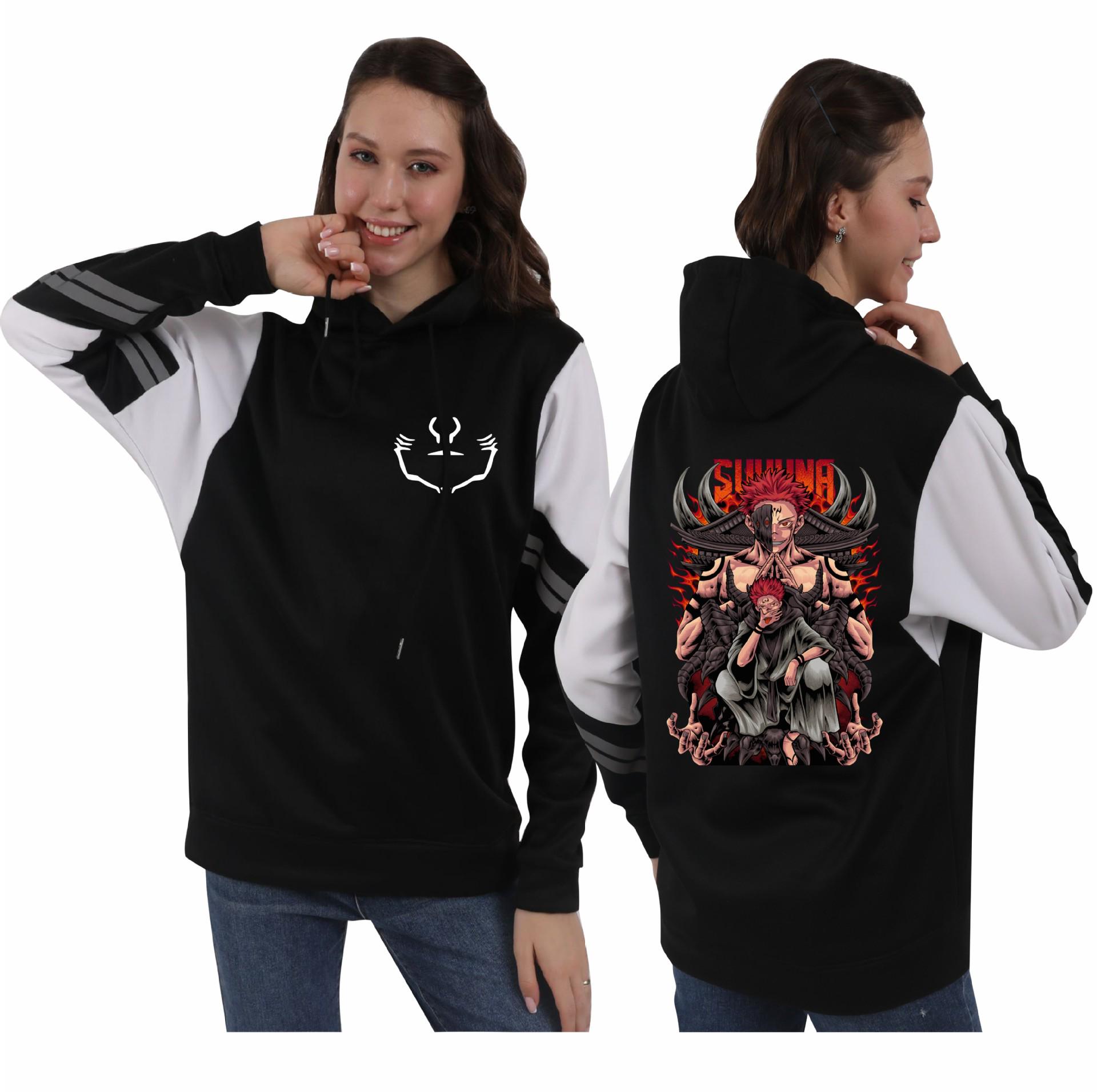 Аниме-худи Jujutsu Kaisen в стиле колор-блок - Свободный крой, пуловер с длинным рукавом в хип-хоп стиле X-Large
Аниме-худи Jujutsu Kaisen в стиле колор-блок - Свободный крой, пуловер с длинным рукавом в хип-хоп стиле X-Large