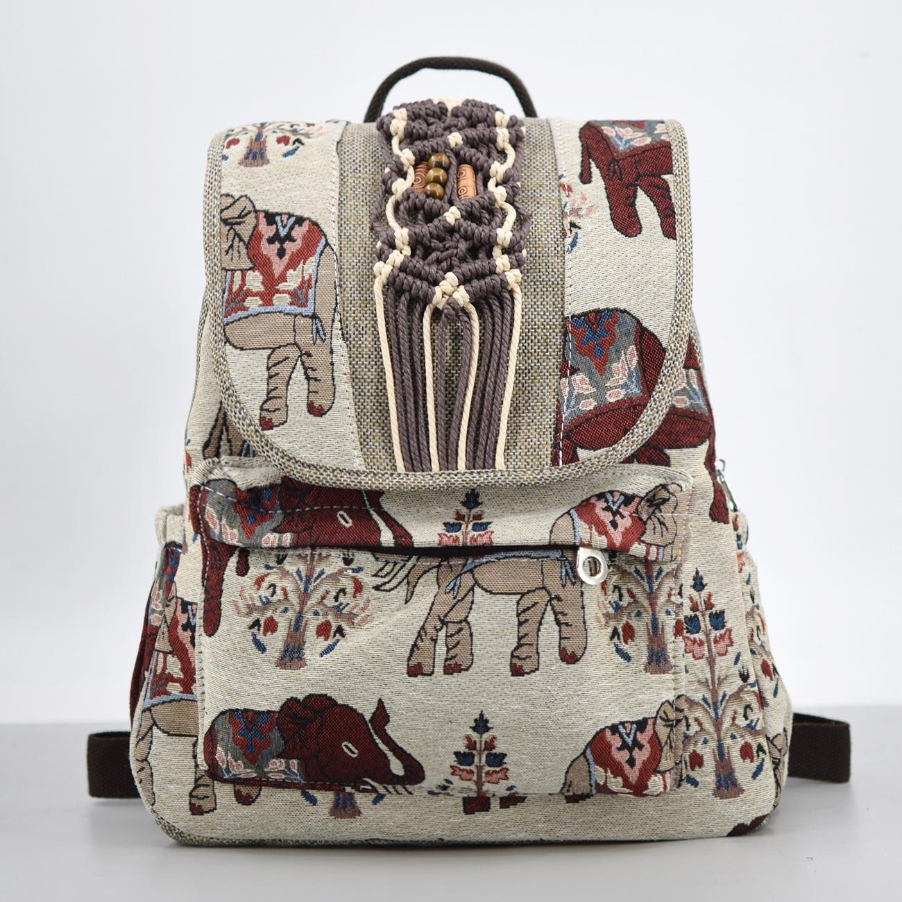 Backpacks Bags for Women Embroidery Ethnic Style Streetwear Fashion Casual Vintage Elegant Harajuku Travel Canvas Bag Sports слонова кістка
Backpacks Bags for Women Embroidery Ethnic Style Streetwear Fashion Casual Vintage Elegant Harajuku Travel Canvas Bag Sports слонова кістка