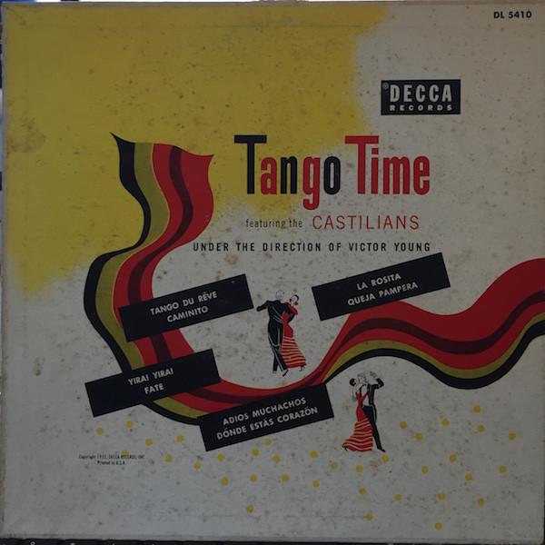 10inch Record CASTILIANS UNDER THE DIRECTION OF V - Tango Time DL5410 DECCA US Latin Used
10inch Record CASTILIANS UNDER THE DIRECTION OF V - Tango Time DL5410 DECCA US Latin Used