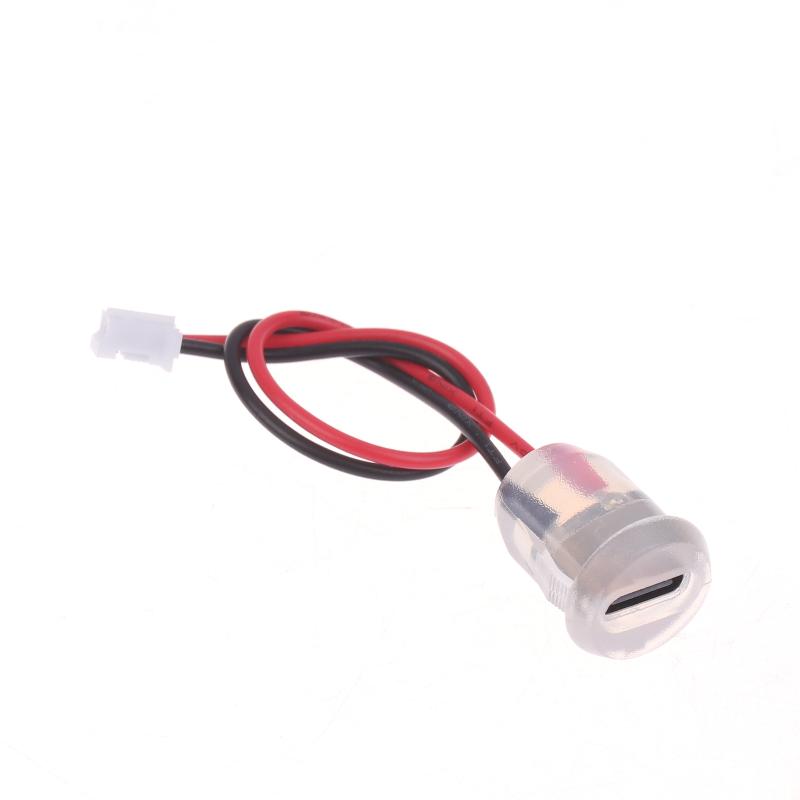 1/3/5Pcs Type C Female Socket Jack Connectors Waterproof 2 Wire Pigtail Cable With LED Lights 3A 5V Fast Charger Power Port
1/3/5Pcs Type C Female Socket Jack Connectors Waterproof 2 Wire Pigtail Cable With LED Lights 3A 5V Fast Charger Power Port