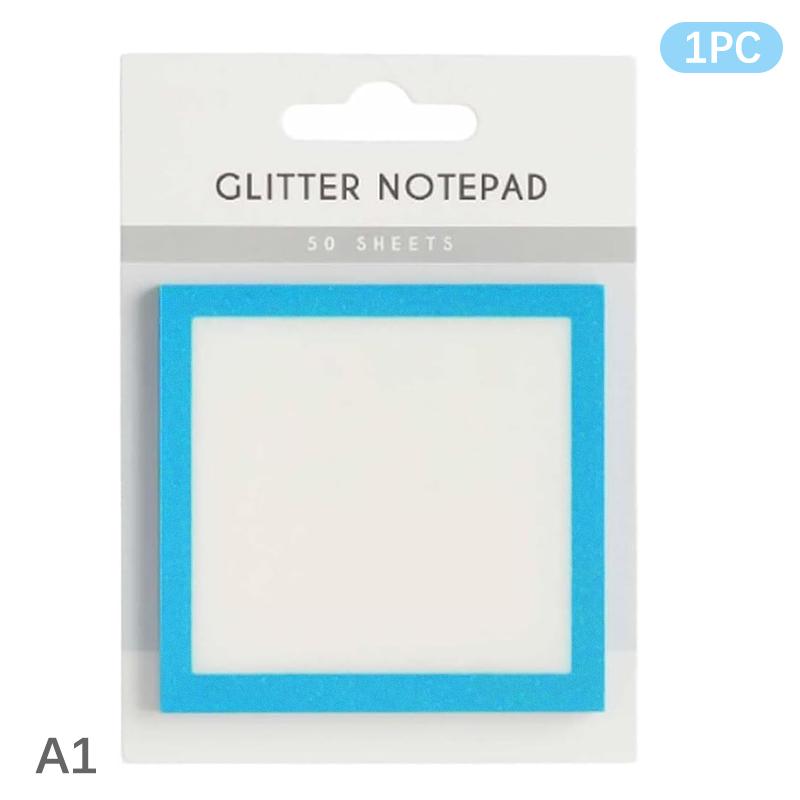 Sparkle Sticky Notes Self Adhesive Clear Post It Notes Pastel Waterproof Note Memo Pads, Small To Do List, Office Supplies as the picture
Sparkle Sticky Notes Self Adhesive Clear Post It Notes Pastel Waterproof Note Memo Pads, Small To Do List, Office Supplies as the picture