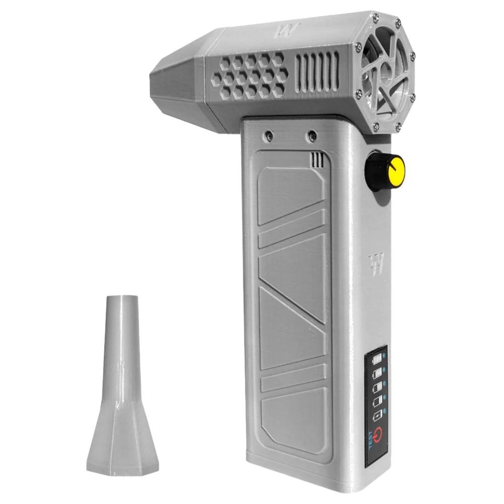 Мини-турбовентилятор, портативный мини-вентилятор, бесщеточный двигатель, высокоскоростной канальный вентилятор, 140000 об/мин, мини-вентилятор для наружного использования серый
Мини-турбовентилятор, портативный мини-вентилятор, бесщеточный двигатель, высокоскоростной канальный вентилятор, 140000 об/мин, мини-вентилятор для наружного использования серый