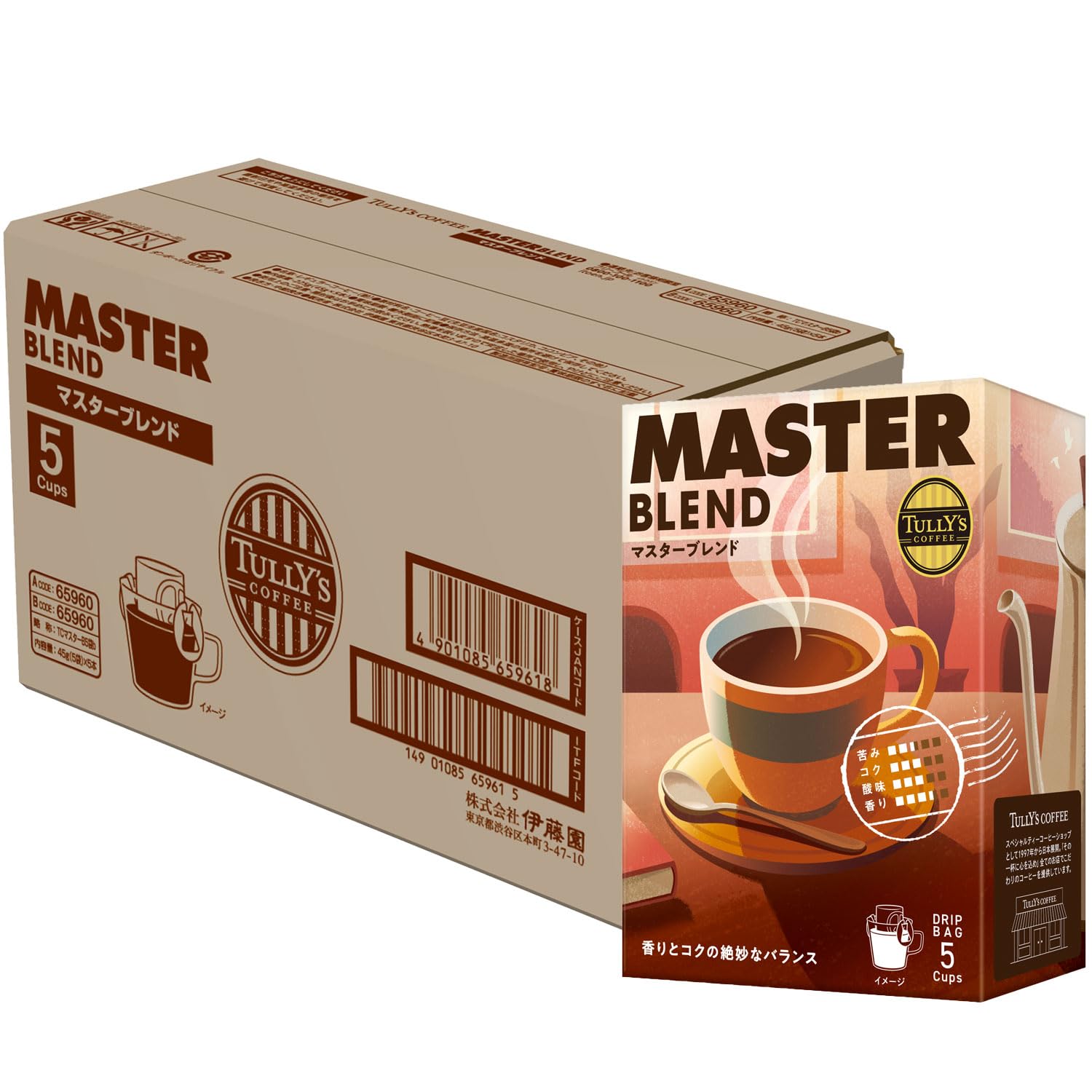Coffee Drip Coffee Master 9g x 5 bags x 5 boxes Tully s Blend,
Coffee Drip Coffee Master 9g x 5 bags x 5 boxes Tully s Blend,