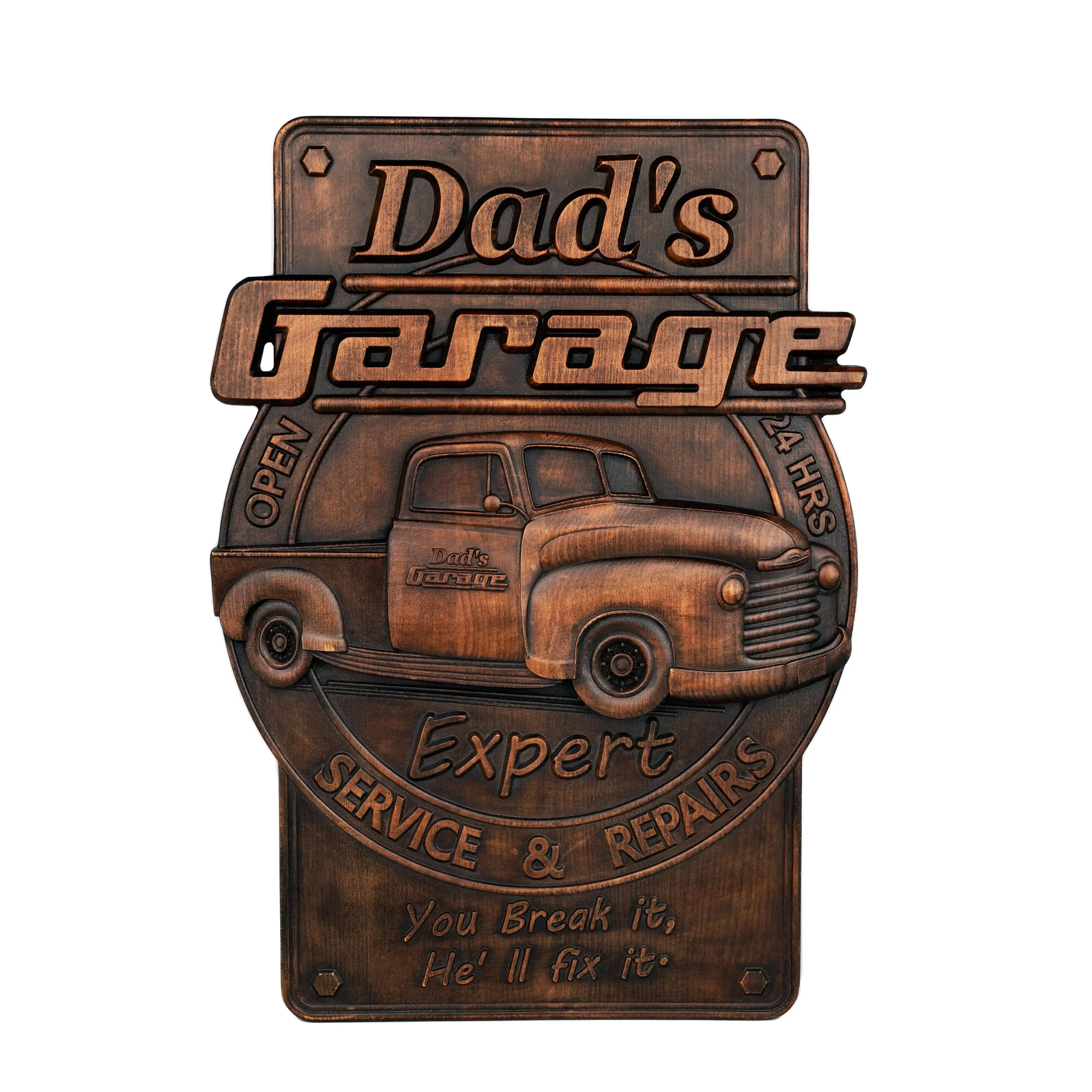 Father s Day Wood Carving Wall Hanging Ornament,Garage Icon Wooden Home Living Crafts 35cm
Father s Day Wood Carving Wall Hanging Ornament,Garage Icon Wooden Home Living Crafts 35cm