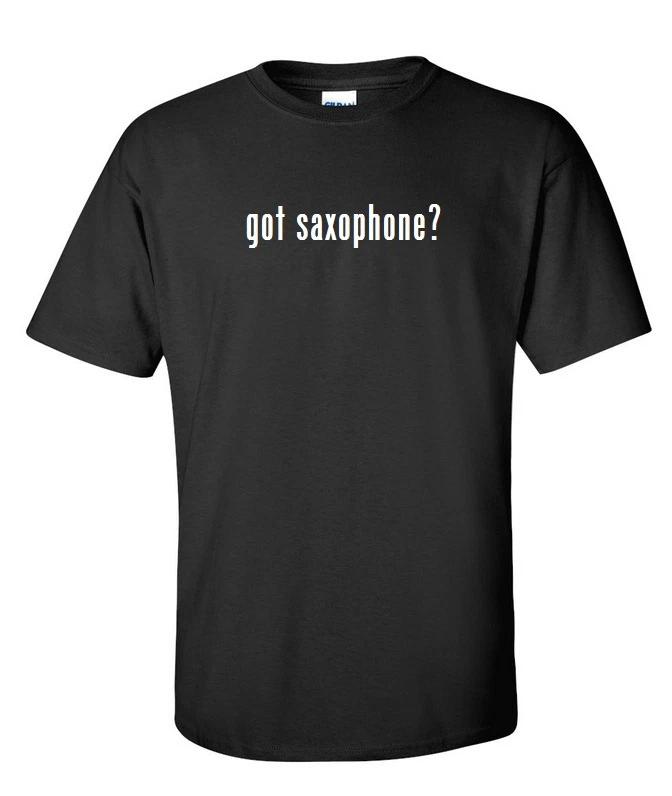 Got Saxophone Cotton T-Shirt Shirt Solid Black White Band Instrument S M L XL 4XL
Got Saxophone Cotton T-Shirt Shirt Solid Black White Band Instrument S M L XL 4XL