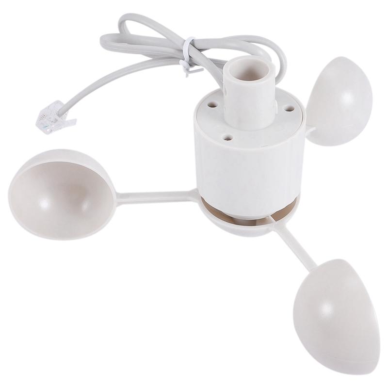 WH-SP-WS01 Anemometer Wind Speed Measuring Instrument Wind Speed Sensor Meteorological Instrument For Misol Anemometer білий
WH-SP-WS01 Anemometer Wind Speed Measuring Instrument Wind Speed Sensor Meteorological Instrument For Misol Anemometer білий