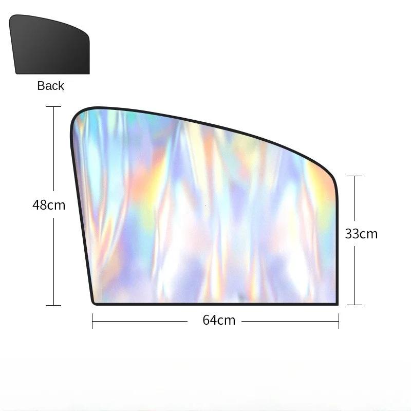 Магнитные солнцезащитные шторы для боковых окон автомобиля, солнцезащитный козырек для переднего/заднего окна, УФ-блокирующий автомобильный занавес
Магнитные солнцезащитные шторы для боковых окон автомобиля, солнцезащитный козырек для переднего/заднего окна, УФ-блокирующий автомобильный занавес