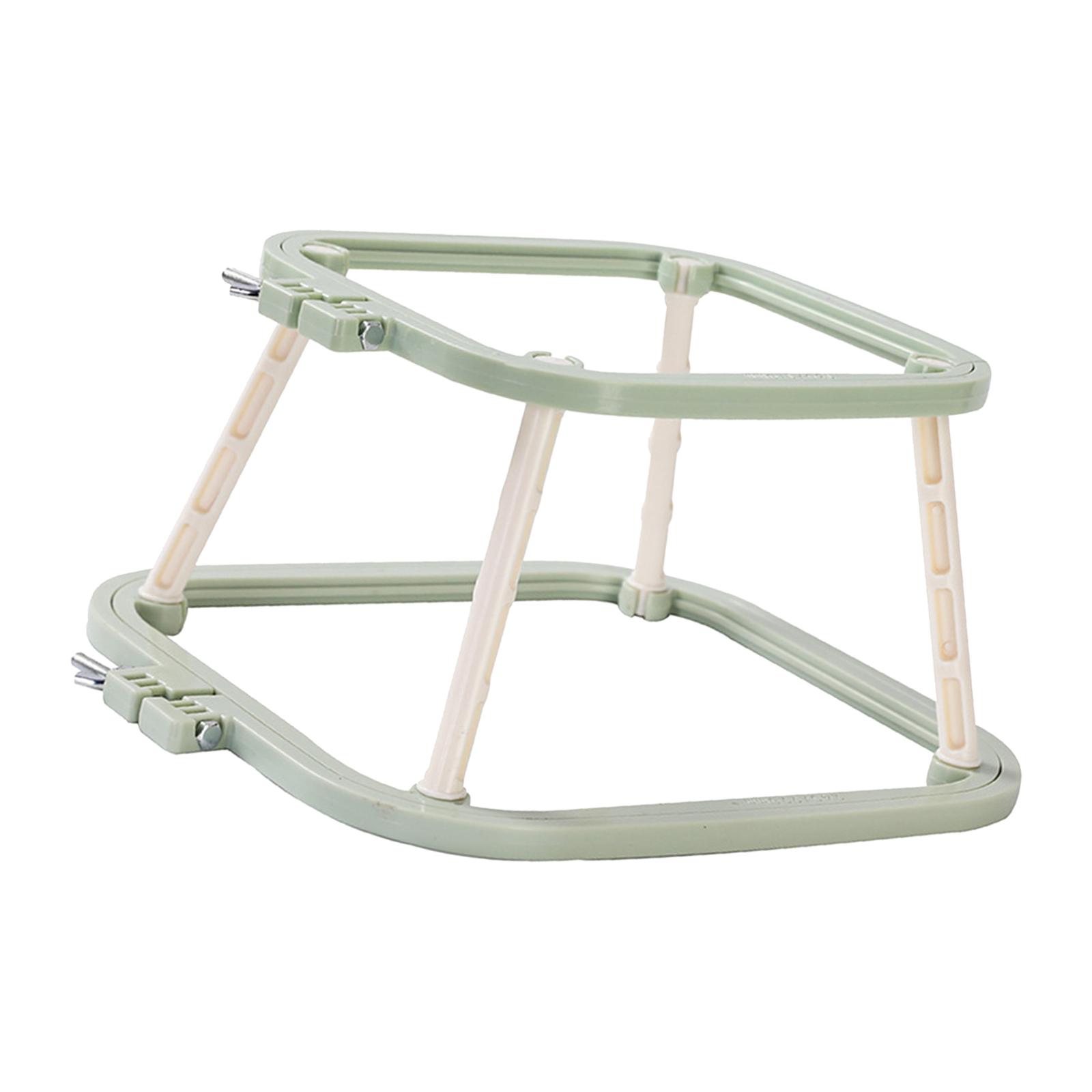 Embroidery Frame Lap Stand Art Crafts Easy to Install Hands Free Combo Durable Double Layer Cross Stitch Rack Embroidery Hoop зелений
Embroidery Frame Lap Stand Art Crafts Easy to Install Hands Free Combo Durable Double Layer Cross Stitch Rack Embroidery Hoop зелений