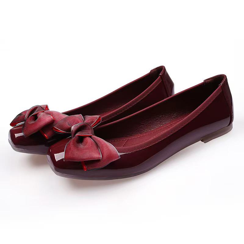 Cross-Border Butterfly Knot Women’s Flat Shoes - 2026 New Square Toe, Shallow Mouth, Soft Sole Loafers, Large Sizes Available 37 вина червоного кольору
Cross-Border Butterfly Knot Women’s Flat Shoes - 2026 New Square Toe, Shallow Mouth, Soft Sole Loafers, Large Sizes Available 37 вина червоного кольору