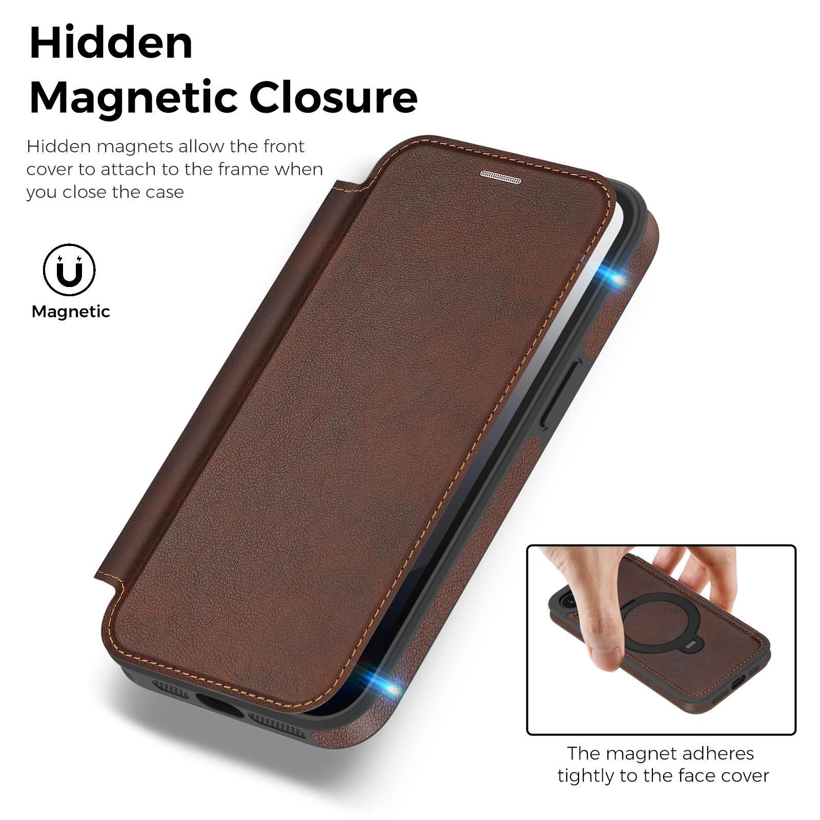 All-Inclusive Flip Cover For iphone 16E Magsafe 360° Rotation Stand Embossed PU Leather Card Slot Cash Pocket Cover TPU and Leather&iPhone 16e
All-Inclusive Flip Cover For iphone 16E Magsafe 360° Rotation Stand Embossed PU Leather Card Slot Cash Pocket Cover TPU and Leather&iPhone 16e