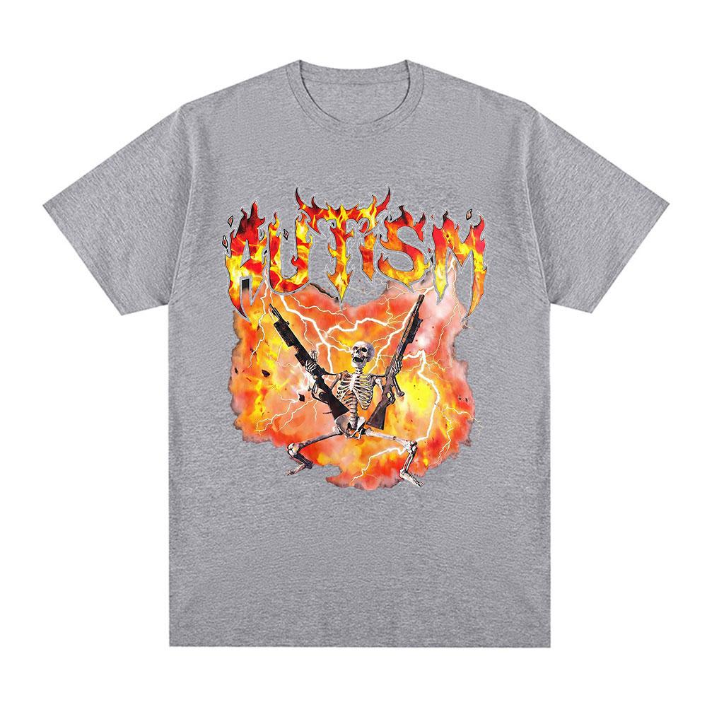 Autism Funny Skeleton Explosion Meme Tshirts Men Clothing Vintage Summer Short Sleeves Tshirt Cotton Casual Oversized T Shirts 4XL
Autism Funny Skeleton Explosion Meme Tshirts Men Clothing Vintage Summer Short Sleeves Tshirt Cotton Casual Oversized T Shirts 4XL