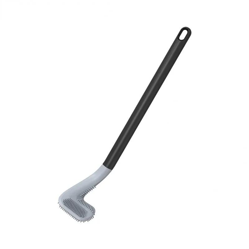Golf Silicone Toilet Brushes Set Long Handled Toilet Cleaning Brush Black Modern Hygienic Bathroom Accessories Toilet Brush
Golf Silicone Toilet Brushes Set Long Handled Toilet Cleaning Brush Black Modern Hygienic Bathroom Accessories Toilet Brush
