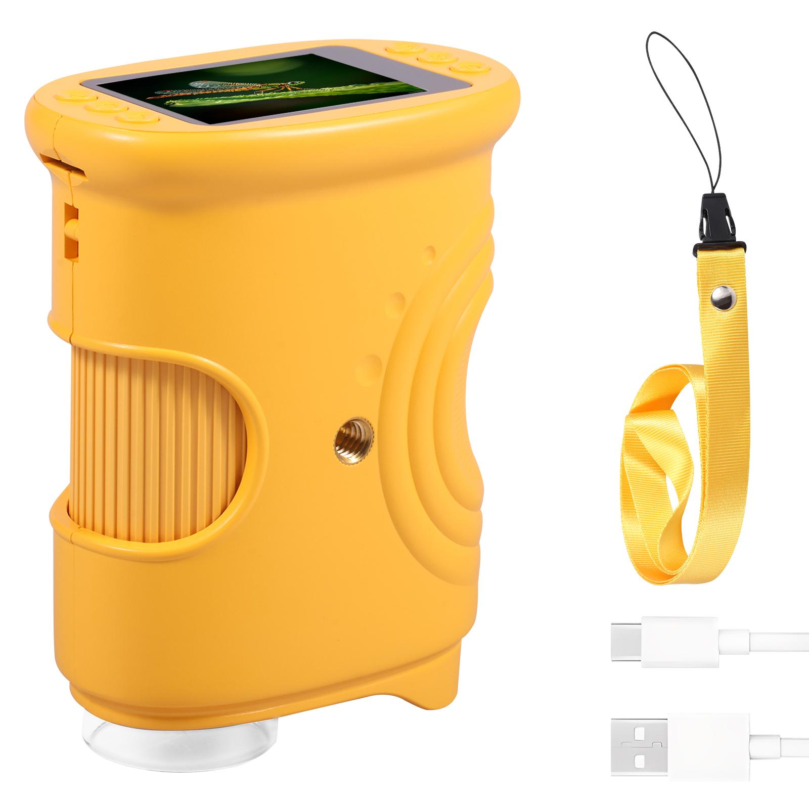 1000X Portable Kids Microscope Mini Handheld Kids Microscope 2 Digital Little Scientist Microscope for Ages 4-7 Kids Toys Gift
1000X Portable Kids Microscope Mini Handheld Kids Microscope 2 Digital Little Scientist Microscope for Ages 4-7 Kids Toys Gift