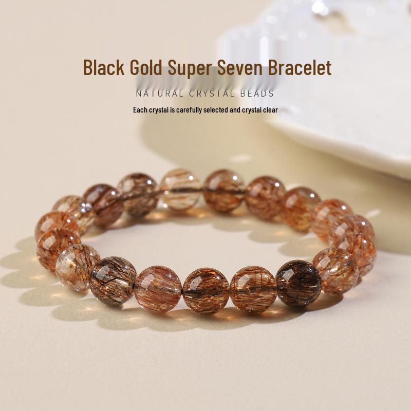 Бразильский Черный Золотой Супер Семь Рутилированный Кварц Женский Браслет с Разделительными Бусинами Мульти-Сокровище 6mm, 28-29 beads
Бразильский Черный Золотой Супер Семь Рутилированный Кварц Женский Браслет с Разделительными Бусинами Мульти-Сокровище 6mm, 28-29 beads