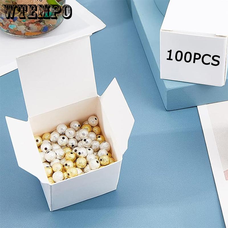WTEMPO 100 шт. Мини-коробки из белой бумаги для бусин, сережек, колец, небольших подарков, упаковочные коробки с крышкой, самодельные складные коробки для угощений на вечеринку 100pcs белый
WTEMPO 100 шт. Мини-коробки из белой бумаги для бусин, сережек, колец, небольших подарков, упаковочные коробки с крышкой, самодельные складные коробки для угощений на вечеринку 100pcs белый