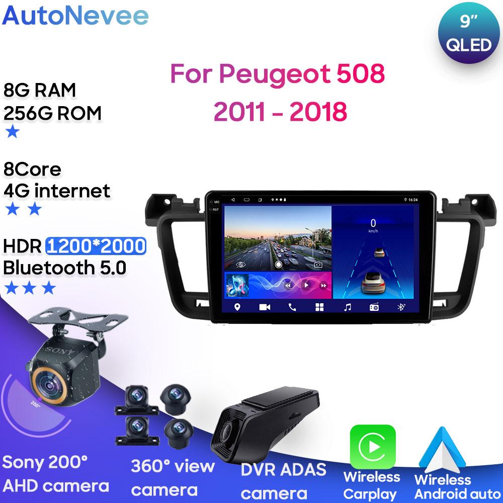 Android 13 Мультимедиа Для Peugeot 508 2011 - 2018 Автомобильный Стерео Радио Головное Устройство Плеер GPS Навигация BT Carplay Android Auto 2din
Android 13 Мультимедиа Для Peugeot 508 2011 - 2018 Автомобильный Стерео Радио Головное Устройство Плеер GPS Навигация BT Carplay Android Auto 2din