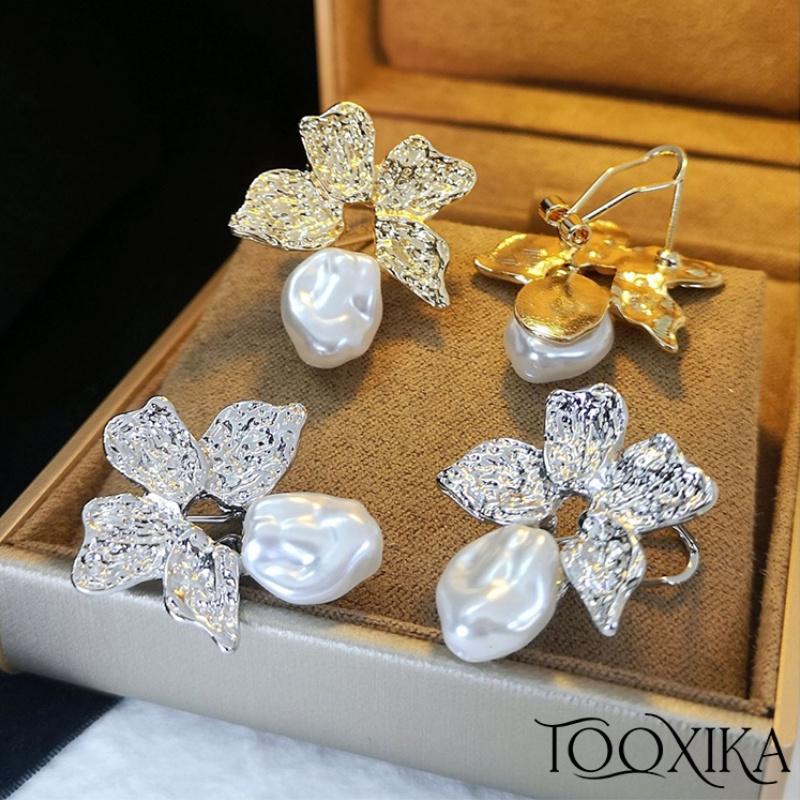 Серьги Tooxika, ретро-стиль, искусственный барочный жемчуг, роскошные высококачественные клипсы, женские серьги в дворцовом стиле
Серьги Tooxika, ретро-стиль, искусственный барочный жемчуг, роскошные высококачественные клипсы, женские серьги в дворцовом стиле