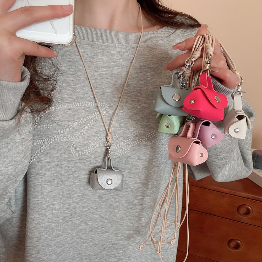 Anti-loss Mini Coin Purse Necklace Hanging Neck Sweater Chain Long Leather Necklace Vacation фіолетовий
Anti-loss Mini Coin Purse Necklace Hanging Neck Sweater Chain Long Leather Necklace Vacation фіолетовий