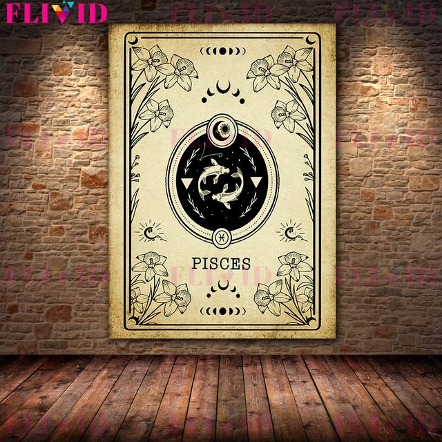 Зодиакальные астрологические иллюстрации, ретро настенная живопись маслом, карты Таро, астрологический художественный плакат и печать 21cm×30cm NoFrame
Зодиакальные астрологические иллюстрации, ретро настенная живопись маслом, карты Таро, астрологический художественный плакат и печать 21cm×30cm NoFrame
