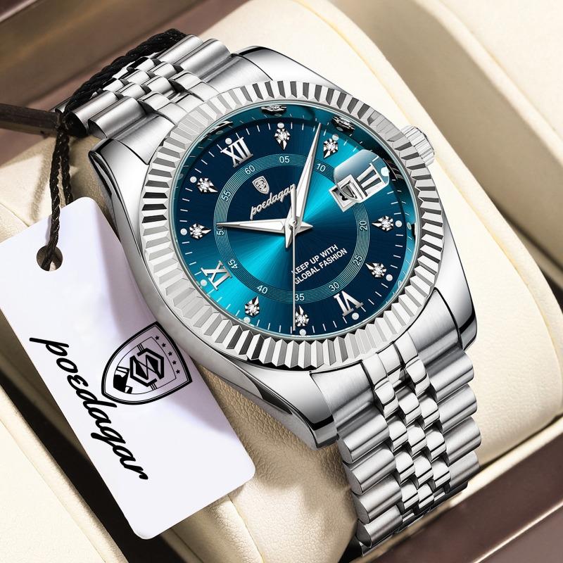 Top Brand New Luxury Men s Watch New Business Quartz Calendar Luminous Watch
Top Brand New Luxury Men s Watch New Business Quartz Calendar Luminous Watch