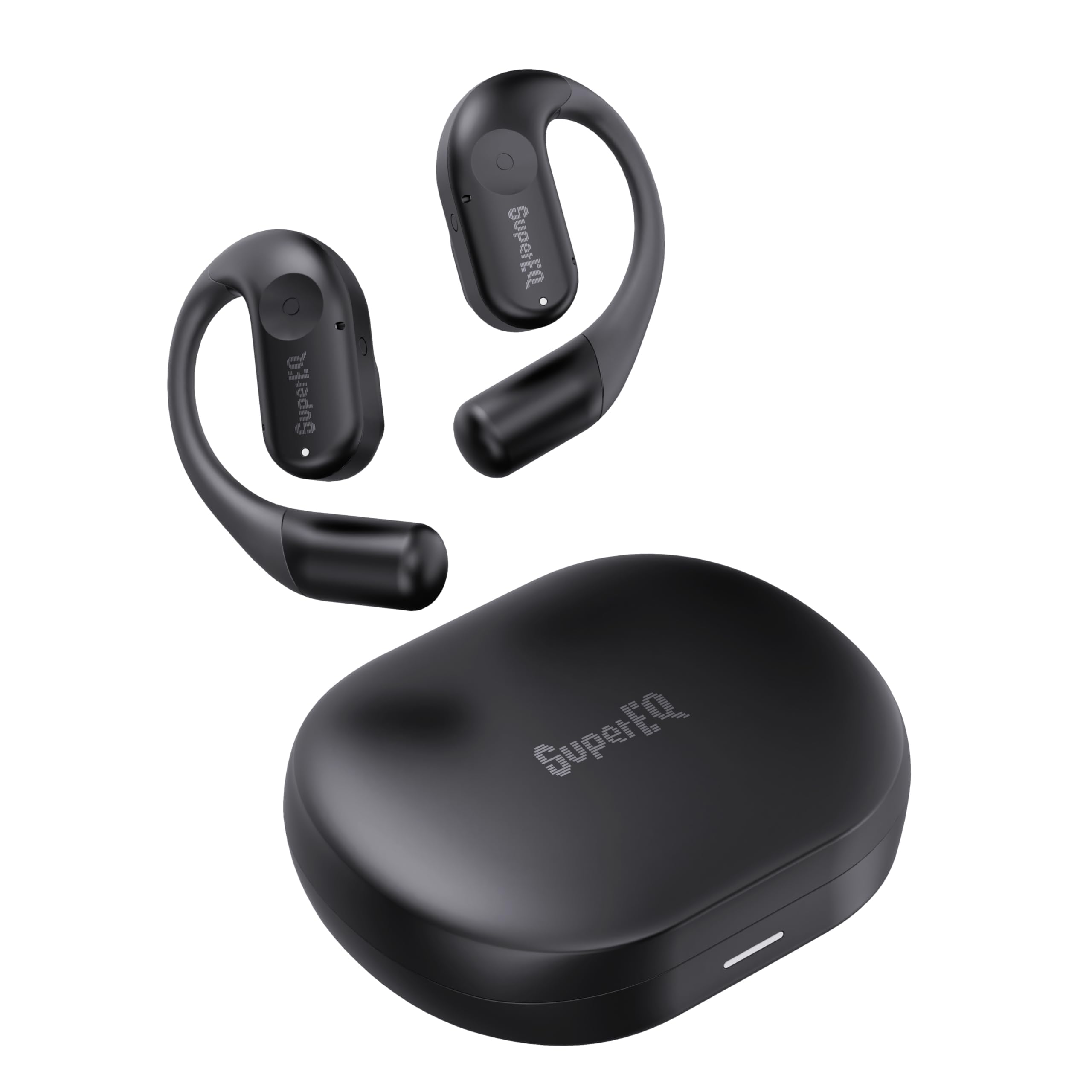 Bluetooth Wireless Up to 30 Hours of Continuous Innovative Bone Air Noise Low Deep Sound Leakage Sweat and Splash 801 5.3 Earbuds, Open-Ear, Playback, чорний
Bluetooth Wireless Up to 30 Hours of Continuous Innovative Bone Air Noise Low Deep Sound Leakage Sweat and Splash 801 5.3 Earbuds, Open-Ear, Playback, чорний